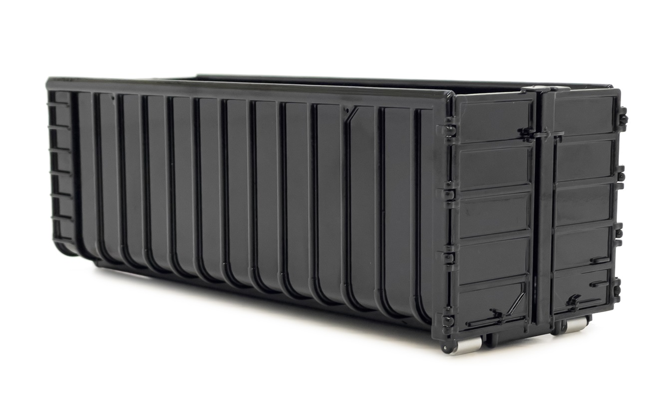 Hooklift Container 40m3 Black - 1:32